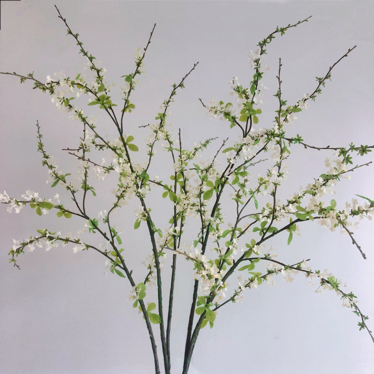 Snowy Willow Simulation Snowy Willow Flower Arrangement Branches Home Artificial Plastic Simulation Flower Decoration Bonsai Small Fresh Floral Arrangement Photography