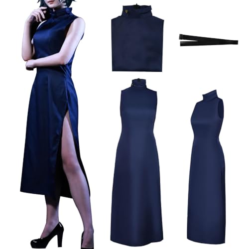 Annuncio sponsorizzato - MFeHOR Mai Costume Cosplay Mai Outfit Uniform Dress Cheongsam Full Set